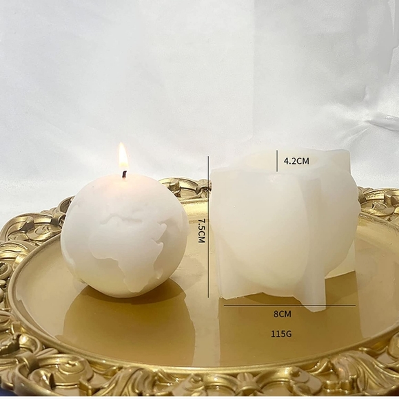 GLOBE CANDLE MOLD - Picture 3 of 8